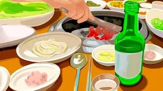 soju in seoul ~ a relaxing lofi mix ~ chillhop beats to study/relax to