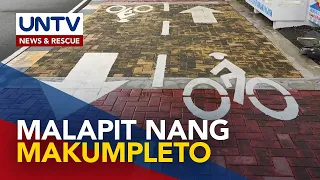 Konstruksyon ng 17.05-km bike lanes sa Legazpi City, Albay, matatapos na