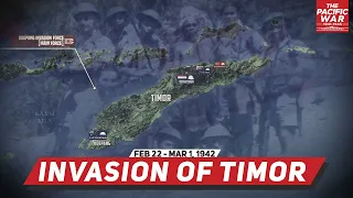 Japanese Invasion of Timor - Pacific War #14 Animated DOCUMENTARY