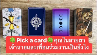 🍀Pick a card🍀คุณในสายตาเจ้านายและเพื่อนร่วมงานเป็นยังไง#timeless