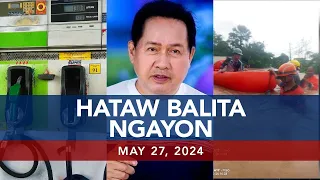 UNTV: Hataw Balita Ngayon | May 27, 2024