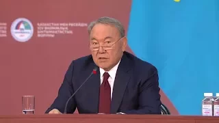 Выступление Президента РК Н.А. Назарбаева на XIV Форуме межрегионального сотрудничества