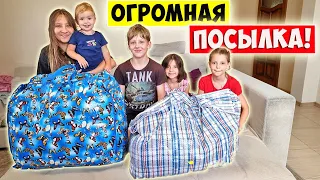 Огромная ПОСЫЛКА из АНГЛИИ для многодетной семьи из Украины!