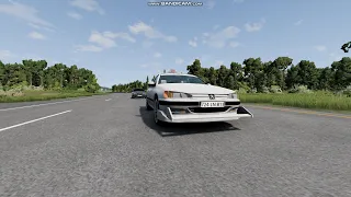 BeamNG.Drive TAXI 2-погоня з мерседесом.