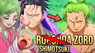 Roronoa Zoro's Family Revealed in One Piece - Shimotsuki Ryuma & Zoro's Samurai Story EXPLAINED