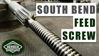 South Bend Lathe Feed Screw - Acme Threads & Involute Gears!