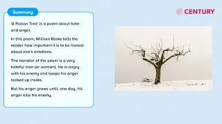 A Poison Tree - Summary | English Literature GCSE