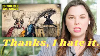 Historian Reacts to Weird History's History of Powdered Wigs (I like to suffer...🤷🏻‍♀️)