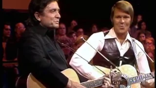 Glen Campbell & Johnny Cash - Good Times Again (2007) - Folsom Prison Blues (11 Jan 1972) w/ intro