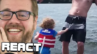 React: Dads Being Dads for 10 Minutes Straight