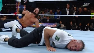WWE WRESTLEMANIA 33 (2017) SHANE MCMAHON vs. AJ STYLES