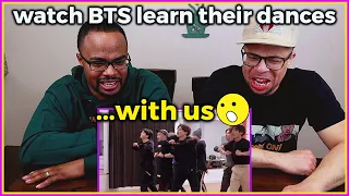 WATCH THIS You Must!! |the watch BTS learn their Dances REACTION