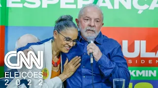 Marina Silva confirma apoio à candidatura de Lula | LIVE CNN