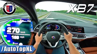 621HP ALPINA XB7 0-270KM/H POV on AUTOBAHN by AutoTopNL