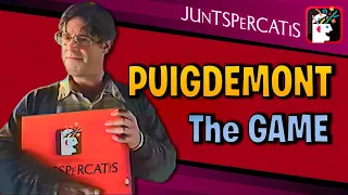 PUIGDEMONT el JUEGO - JUNSTPERCATIS (Retropubli) 🎲🎲🎲