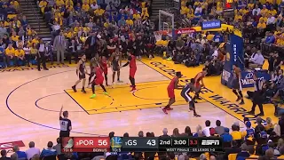 GS Warriors vs Portland Trail Blazers   Game 2   Full Game Highlights   2019 NBA Playoffs NBA & WWE