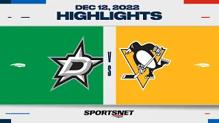 NHL Highlights | Stars vs. Penguins - December 12, 2022