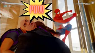 How to beat Kingpin in Spiderman #Gaming #spiderman #kingpin