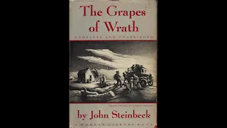 The Grapes Of Wrath audio Chapter 1; a calm voice experience