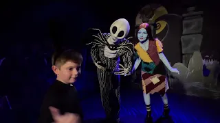 Meeting Jack & Sally at Mickey's Not So Scary Halloween Party 2023