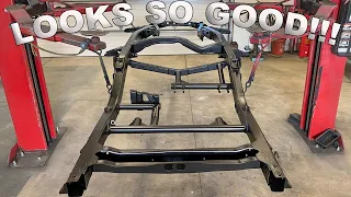 Restoring The Frame For My 1977 Toyota Hilux Mini Truck!