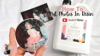 How To Put Photos In RESIN?