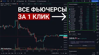 ДОБАВЛЯЕМ ВСЕ ФЬЮЧЕРСЫ BINANCE В TRADINGVIEW ЗА 1 КЛИК!