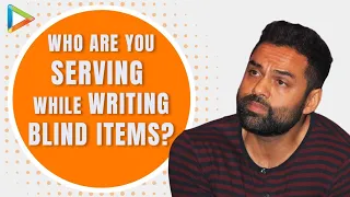 EXPLOSIVE: Abhay Deol takes a DIG at POWERFUL people in Bollywood, SLAMS Blind items & their writers