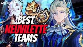 Destroy Everything With These Best Neuvillette Teams | Genshin Impact 4.1