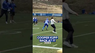 Welcome back Cooper Kupp 😌 @LARams #minicamp