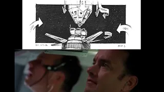 Apollo 13 (1995): Separation and transposition maneuvers, from storyboards to screen