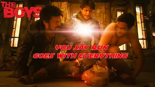 You Say Run Goes With Everything: The Boys "Herogasm" Battle(HD)