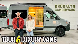Touring Luxury Sprinter RVs at Brooklyn Campervans for Camper Van Conversion Ideas