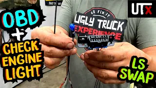How to Wire LS SWAP OBD Connector + Check Engine Light - UTX