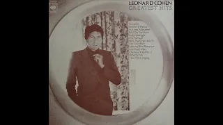 GREATEST HITS Leonard Cohen Vinyl HQ Sound Full Album