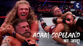 Rated R Superstar Adam Copeland Vs Griff Garrison | AEW Collision हिंदी मैं | Eurosport India