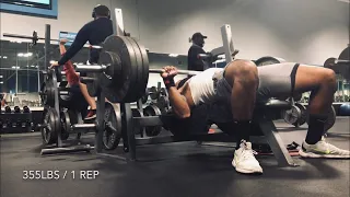 Rome Wasn’t Built In A Day(355LBS / 1 Rep)