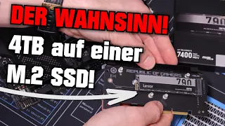 DER WAHNSINN! 😲 4TB auf einer M.2 SSD! Lexar NM790 NVMe feat. Asus ROG Crosshair X670E Gene GEN-Z.2