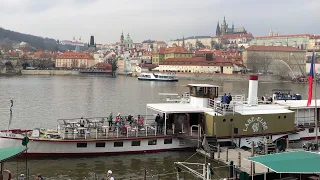 ПРОГУЛЯНКА НА ПАРОХОДІ ЕЛЬБА 1949 РОКУ  У ПРАЗІ. ПРАГА/ A WALK ON THE ELBA STEAMER IN 1949 IN PRAGUE