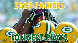 2023 Packers: Longest Plays