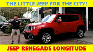 The JEEP Renegade Longitude is a Little JEEP for the City! [Car Review]