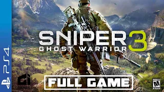 Sniper Ghost Warrior 3 -  Full  PS4 Gameplay Walkthrough | FULL GAME Longplay