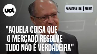 Alckmin evita responder se aceita assumir economia em eventual governo de Lula