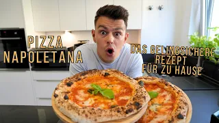 Pizza Napoletana🍕 - Mit diesem Rezept machst du ZU HAUSE die beste Pizza deines Lebens.🔥