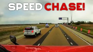 AMERICAN TRUCK DRIVERS DASH CAMERAS | Witness High Speed Police Chase, Semi Truck Crash! #62