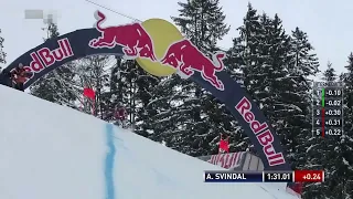 Horrible Ski Downhill crash Streif Kitzbühel Hahnenkamm
