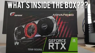 RTX 3060 COLORFULL IGAME ADVANCED OC 12GB #asmr #unboxing