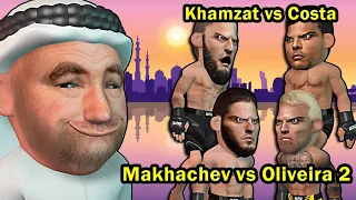 Makhachev vs Oliveira 2 & Khamzat vs Costa Official