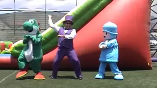 pocoyo bailando gangnam style - baile del caballo www.renos.cl  강남스타일 smurfs los pitufos