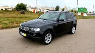 2008 BMW X3. Start Up, Engine, and In Depth Tour.